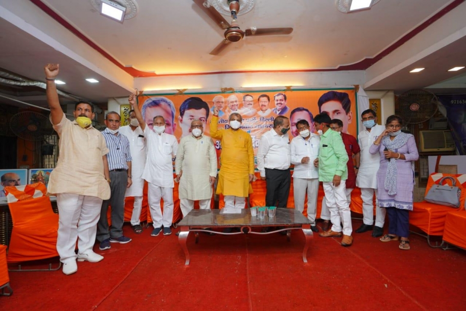 दिल्ली भाजपा अध्यक्ष आदेश गुप्ता ने नवीन शाहदरा जिले से शुरू किया संगठनात्मक प्रवास
